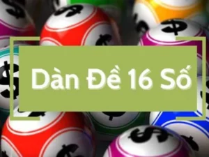 dàn đề 16 số